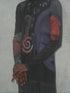 Drawing by Kristina HOOD DRESS -TWO BUDDAHS- *Last1